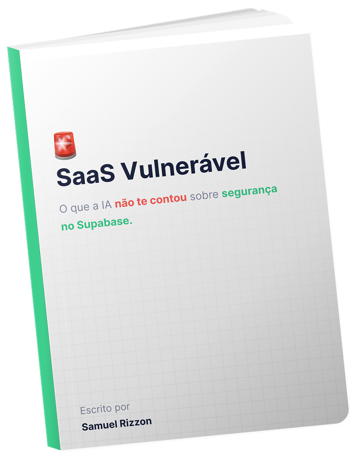 Capa do E-book SaaS Vulnerável